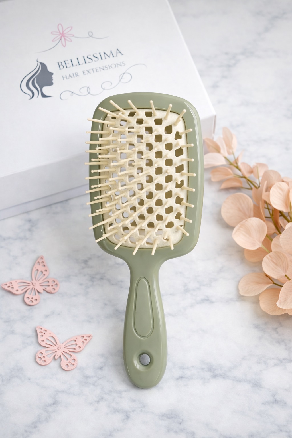 Hair Brush – Green Color