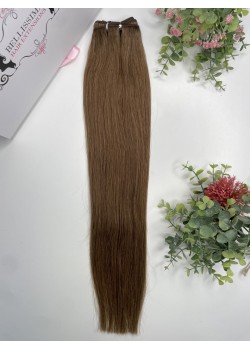 65 cm Indian Hair Extension Weft - Light brown 06