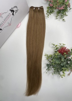 55 cm Indian Hair Extension Weft - Dark blonde 08