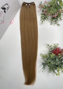 55 cm Indian Hair Extension Weft - Dark blonde #10