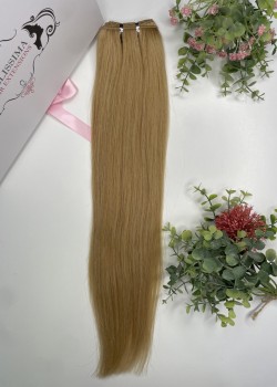 55 cm Indian Hair Extension Weft - Dark blonde 12