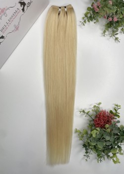 55 cm Indian Hair Extension Weft - Light blonde #613