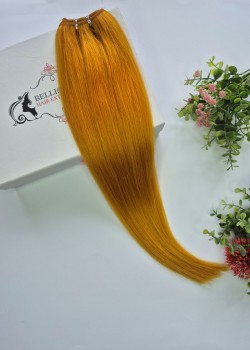 55 cm Indian hair weft – Orange