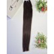 65 cm Indian hair weft – Dark Chestnut 1A