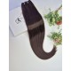 70 cm Indian Hair Extension Weft - Darkest brown #1A