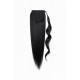 55 cm Indian hair ponytail – Black 1