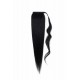 55 cm Indian hair ponytail – Black 1