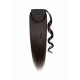 55 cm Indian hair ponytail – Natural Brown 02