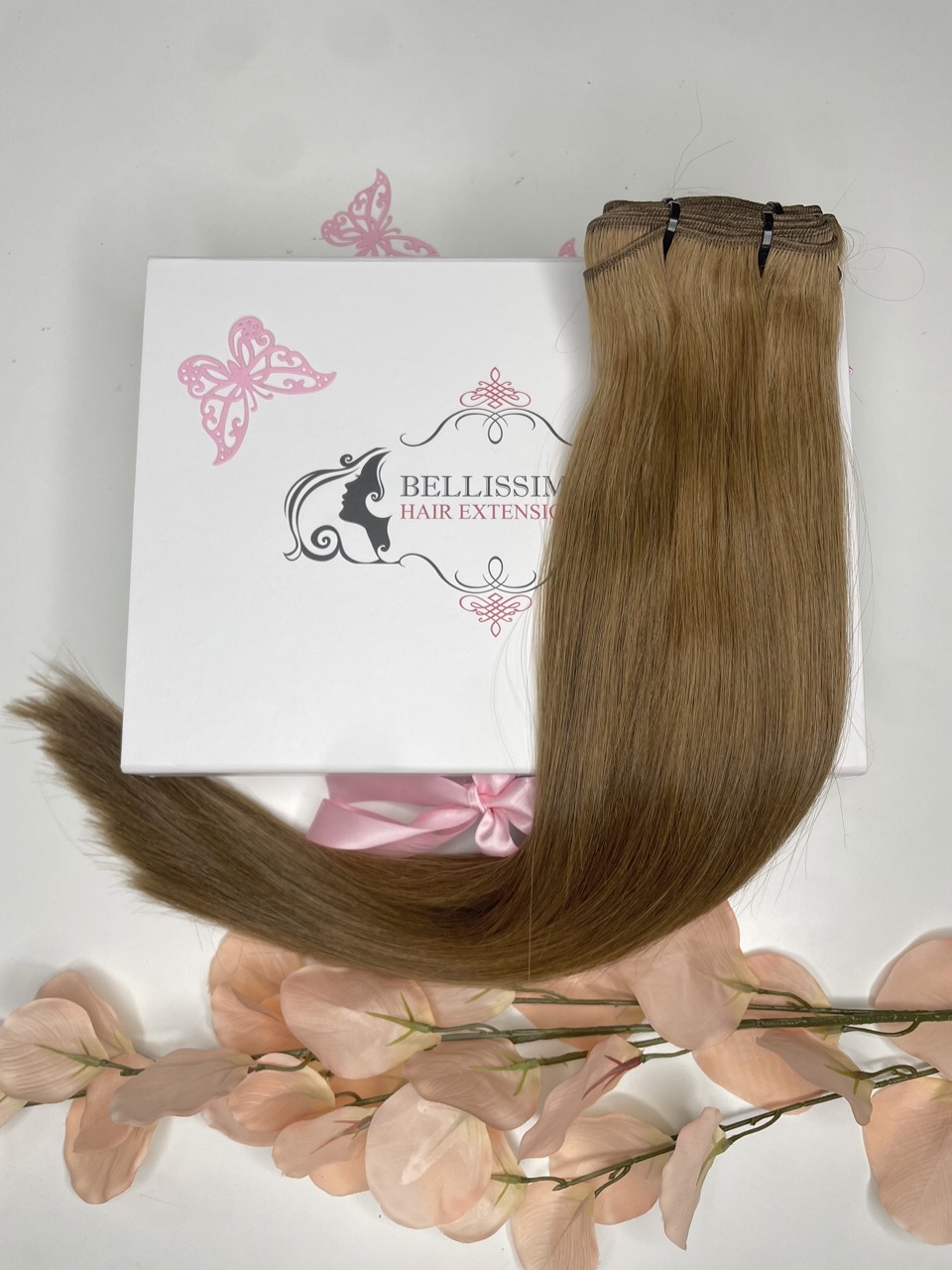 20" Tailand weft hair extension - Dark blonde 10