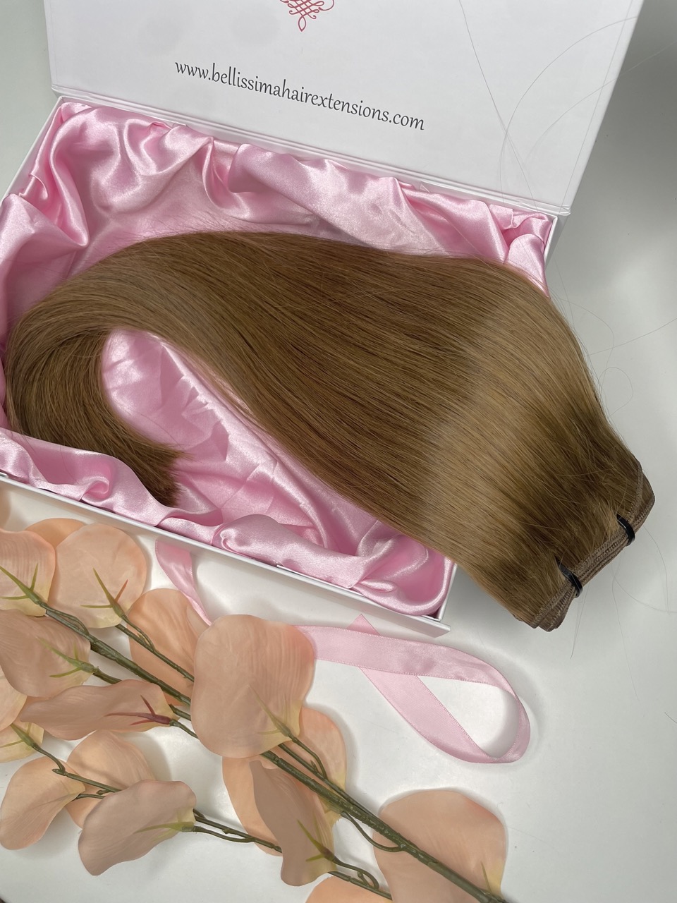 20" Tailand weft hair extension - Dark blonde 10