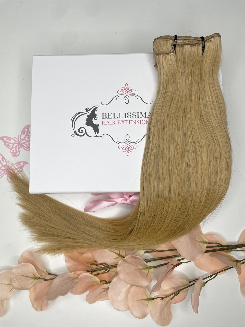 20" Tailand weft hair extension - Golden blonde 14
