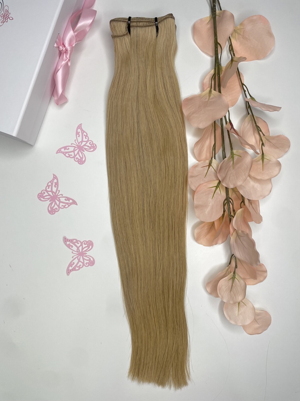 20" Tailand weft hair extension - Golden blonde 14