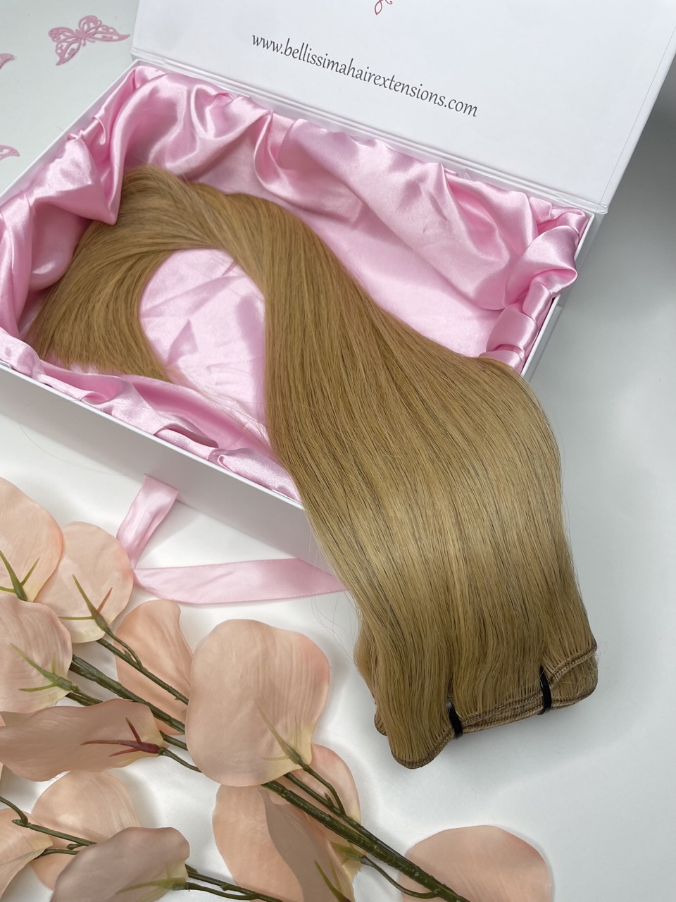 20" Tailand weft hair extension - Golden blonde 14