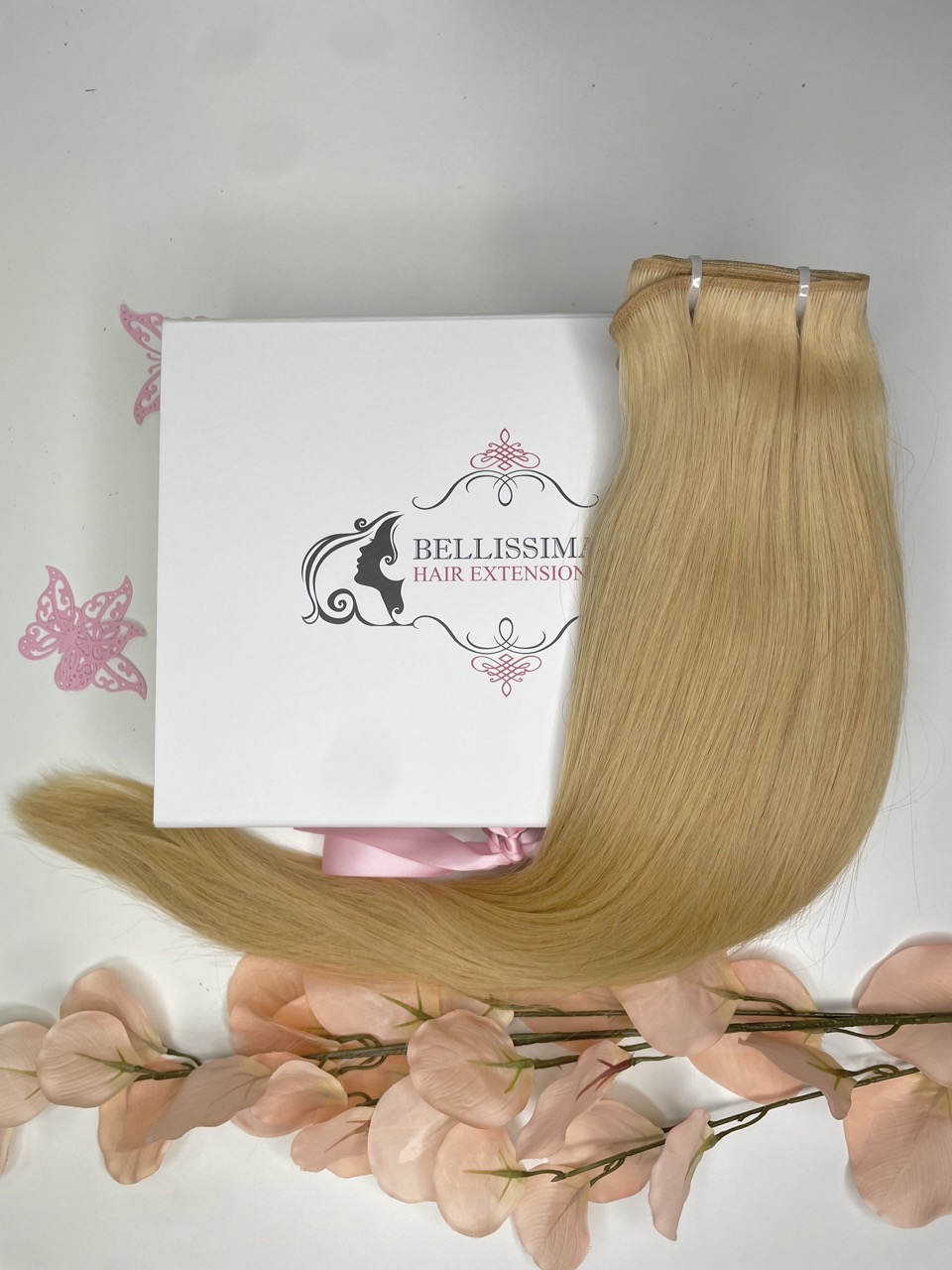 20" Tailand weft hair extension - Golden blonde 17