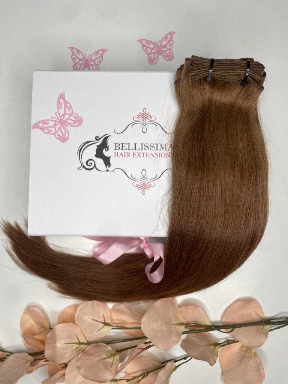 20" Tailand weft hair extension - Golden brown 30
