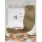 55 cm Thai weft hair extension - Ash brown 7Ash