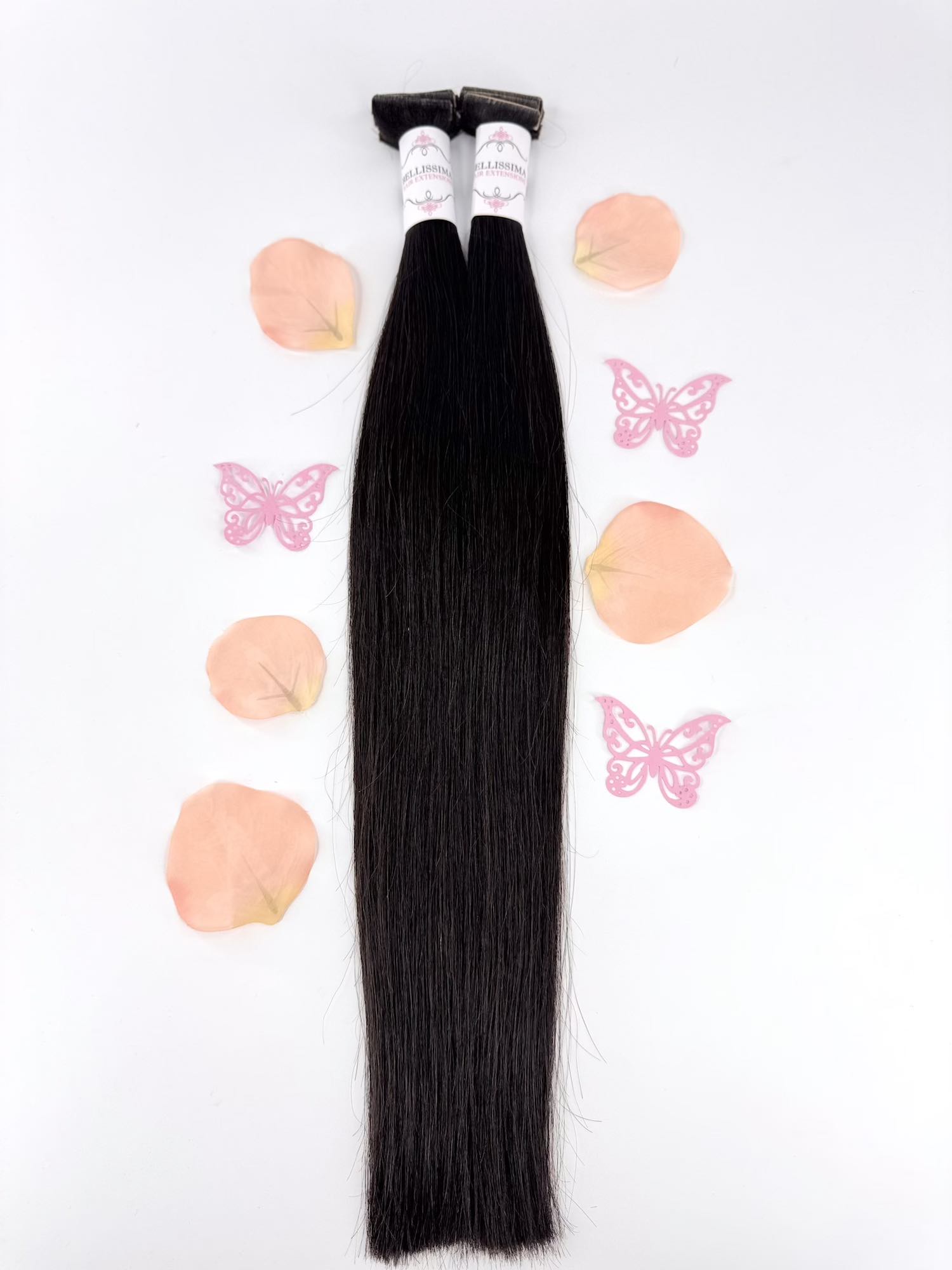 50cm Tape Extensions from Slavic Hair – Dark Chestnut #3