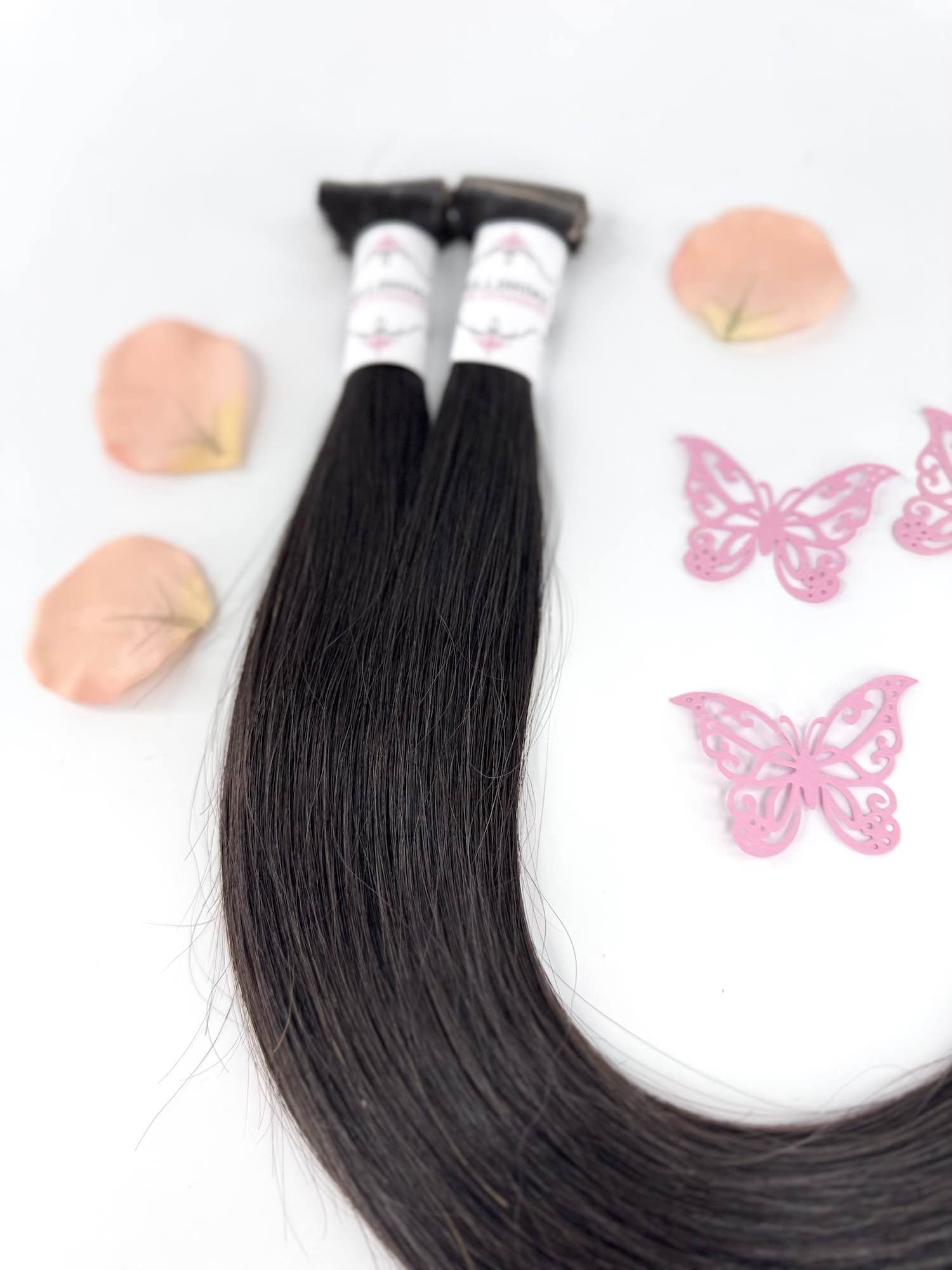50cm Tape Extensions from Slavic Hair – Dark Chestnut #3