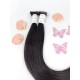 50cm Tape Extensions from Slavic Hair – Dark Chestnut #3