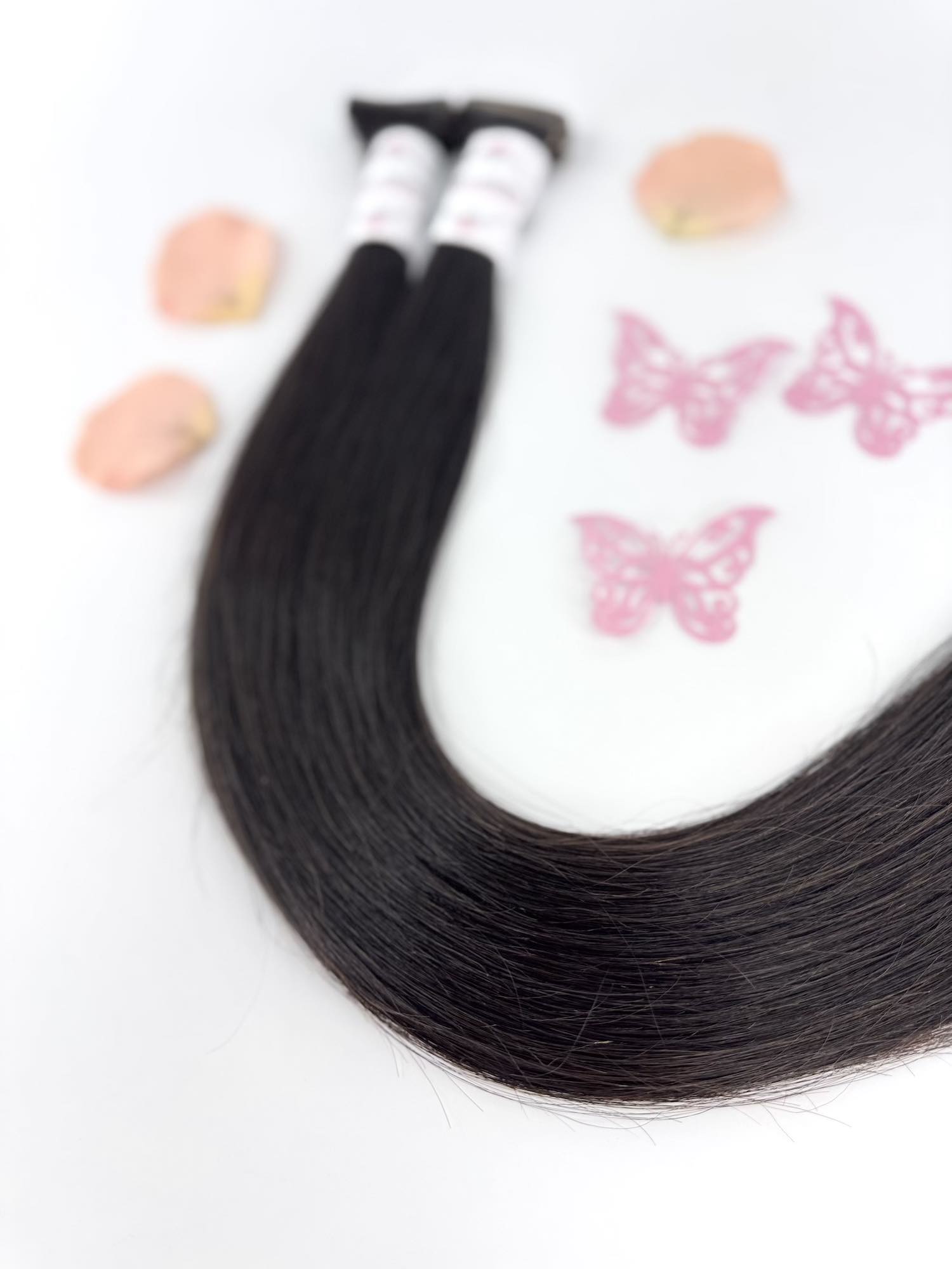 50cm Tape Extensions from Slavic Hair – Dark Chestnut #3