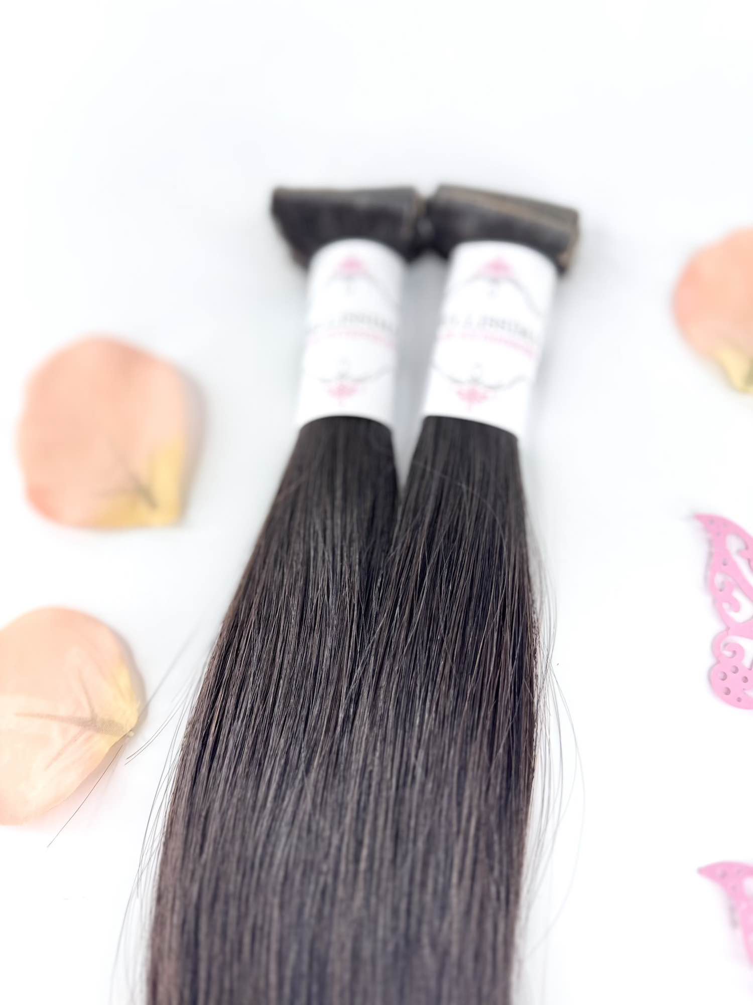 50cm Tape Extensions from Slavic Hair – Dark Chestnut #3