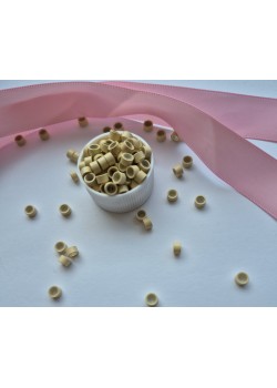 White Silicone-Lined Micro Rings 4.5 mm – 500 pcs