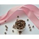 Light Brown Silicone-Lined Micro Rings 4.5 mm – 500 pcs